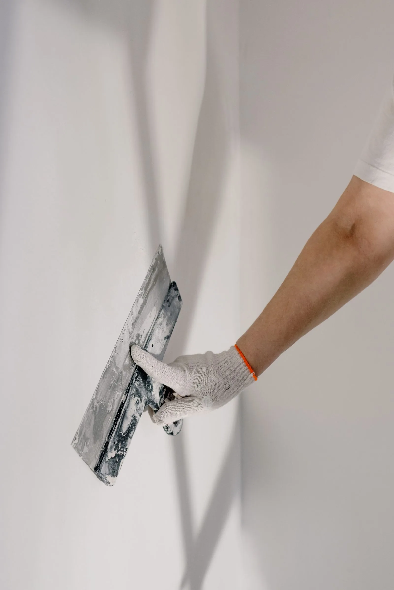 Professional wall finishing work